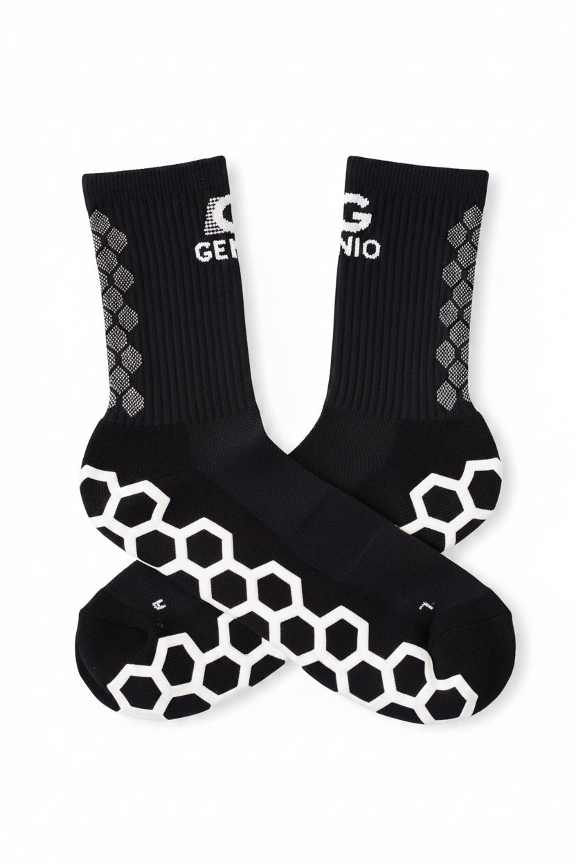 Genio Grip Socks – Black